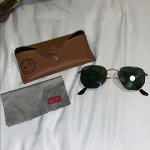 Ray Ban Hexagonal Flat Sunnies